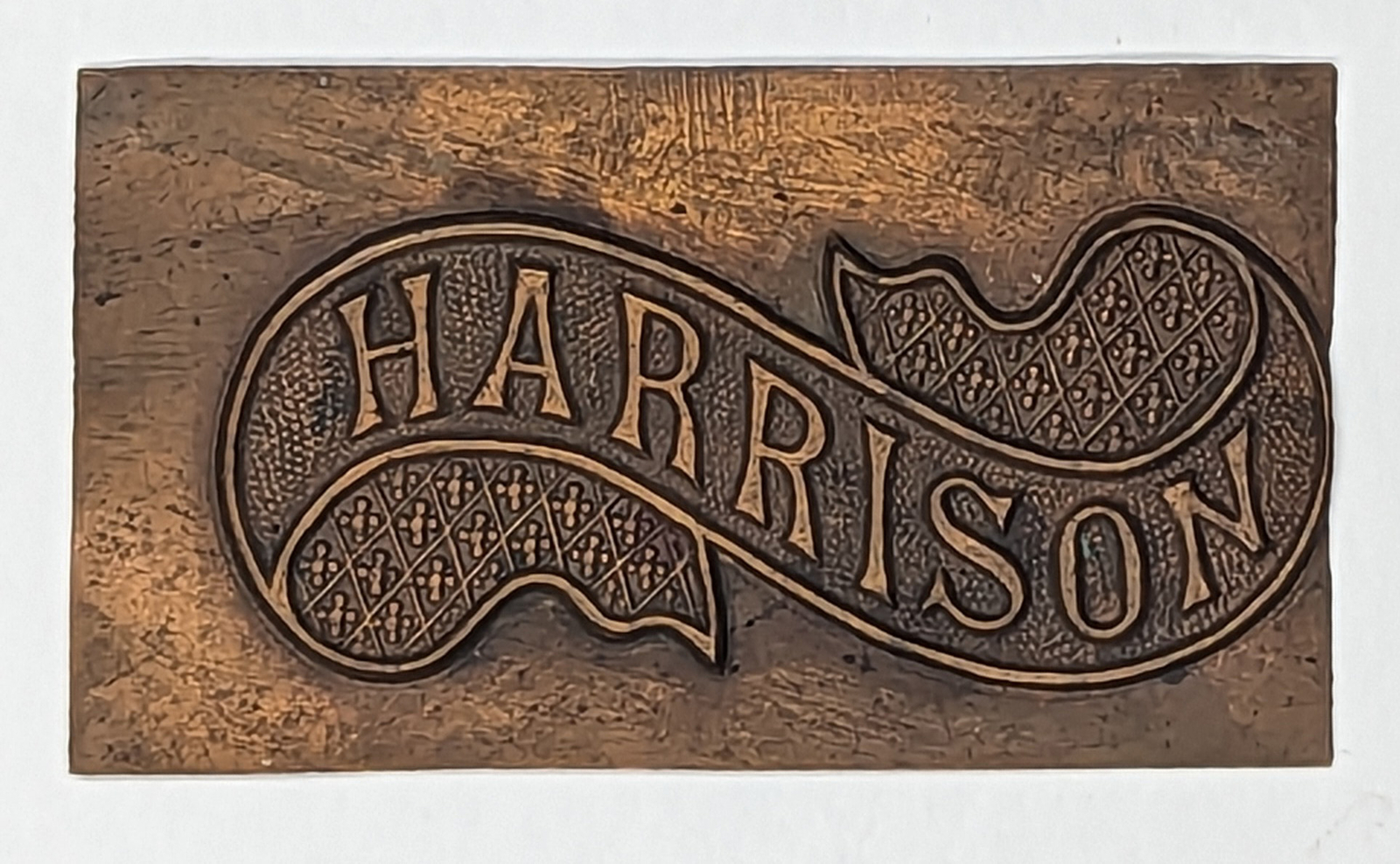 Undated Benjamin Harrison Campaign Copper Piece