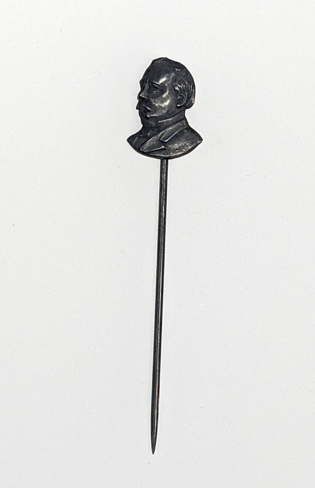 1888 Grover Cleveland Campaign Pin DeWitt GC 1888-38 Tin Shell Long Shank