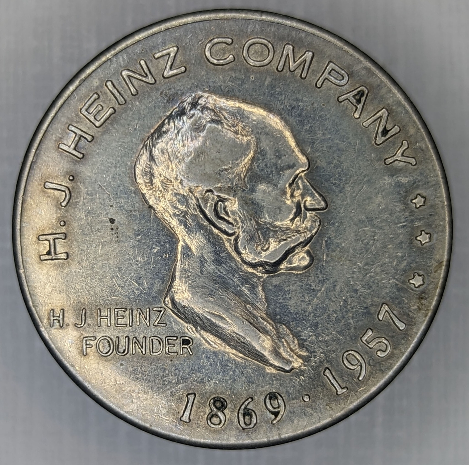 1957 H. J. Heinz Company Founder Advertising Medal