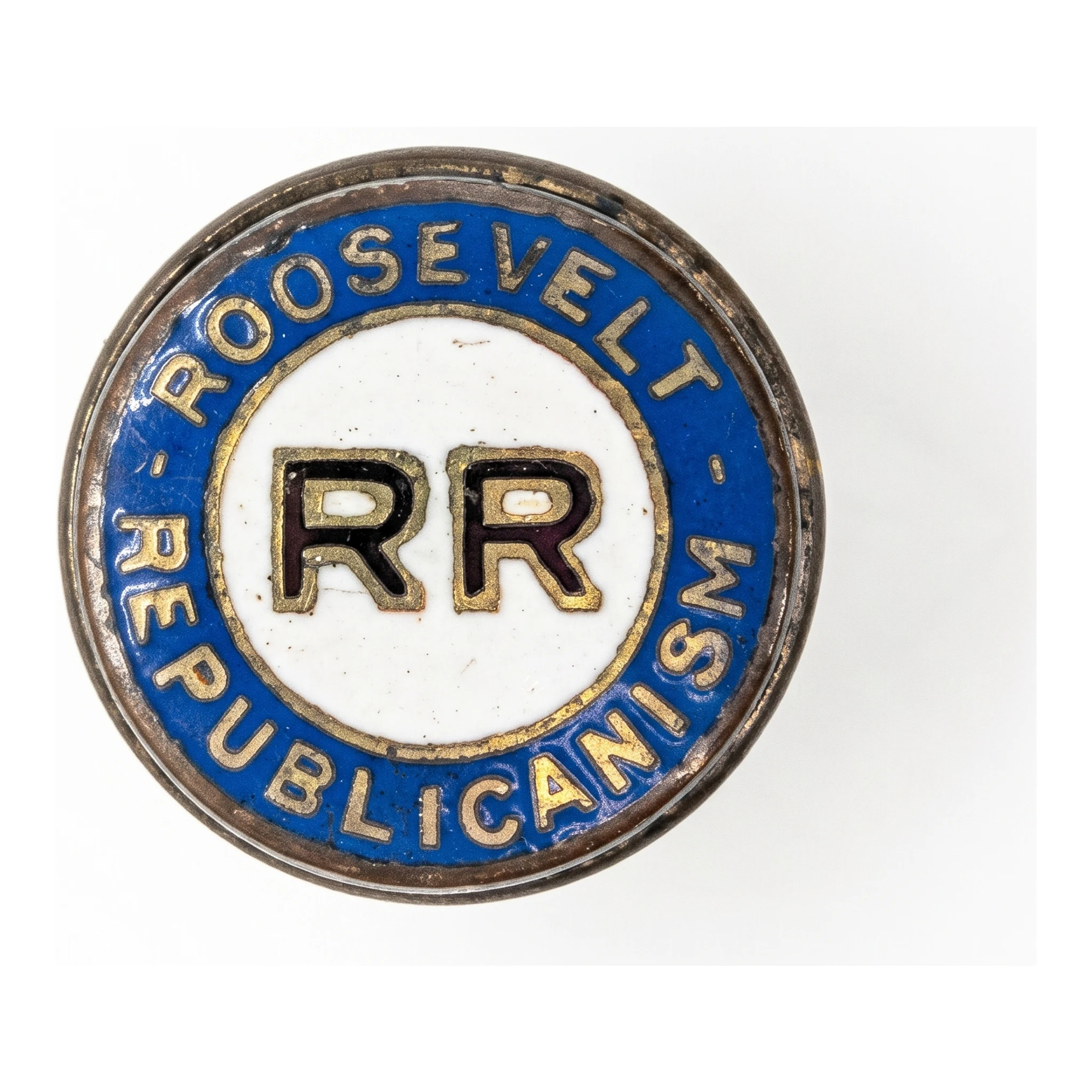 Face, Roosevelt Republicanism with the RR monogram