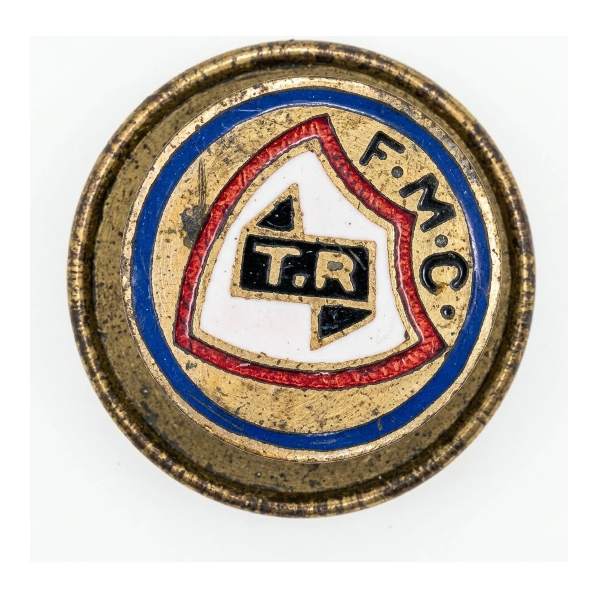 Face, the F.M.C. shield with T.R. monogram