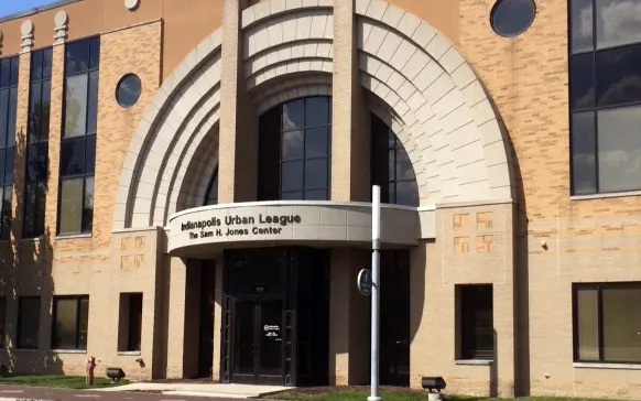 Indianapolis Urban League headquarters at the Sam H. Jones Center on Indiana Avenue