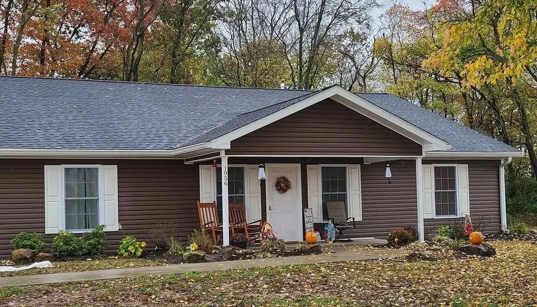 Exterior view of a community residential home operated by KCARC in Vincennes