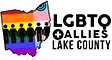 LGBTQ+ Allies Lake County logo