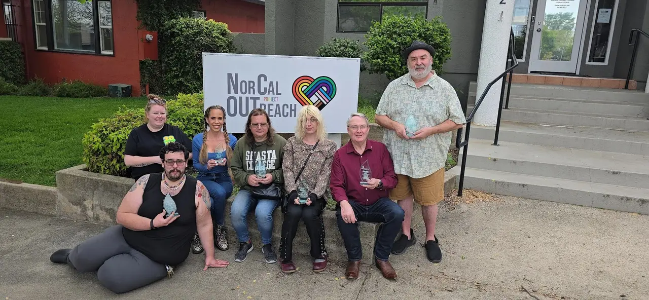 NorCal OUTreach Project volunteers gathered at a community event