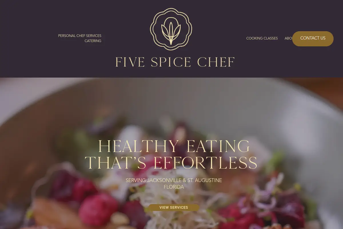 5 Spice Chef : website