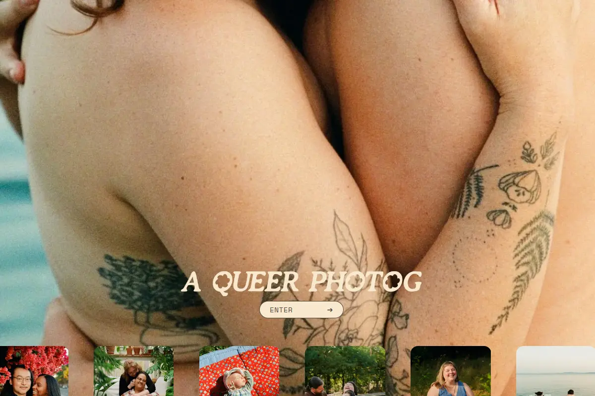 A Queer Photog website