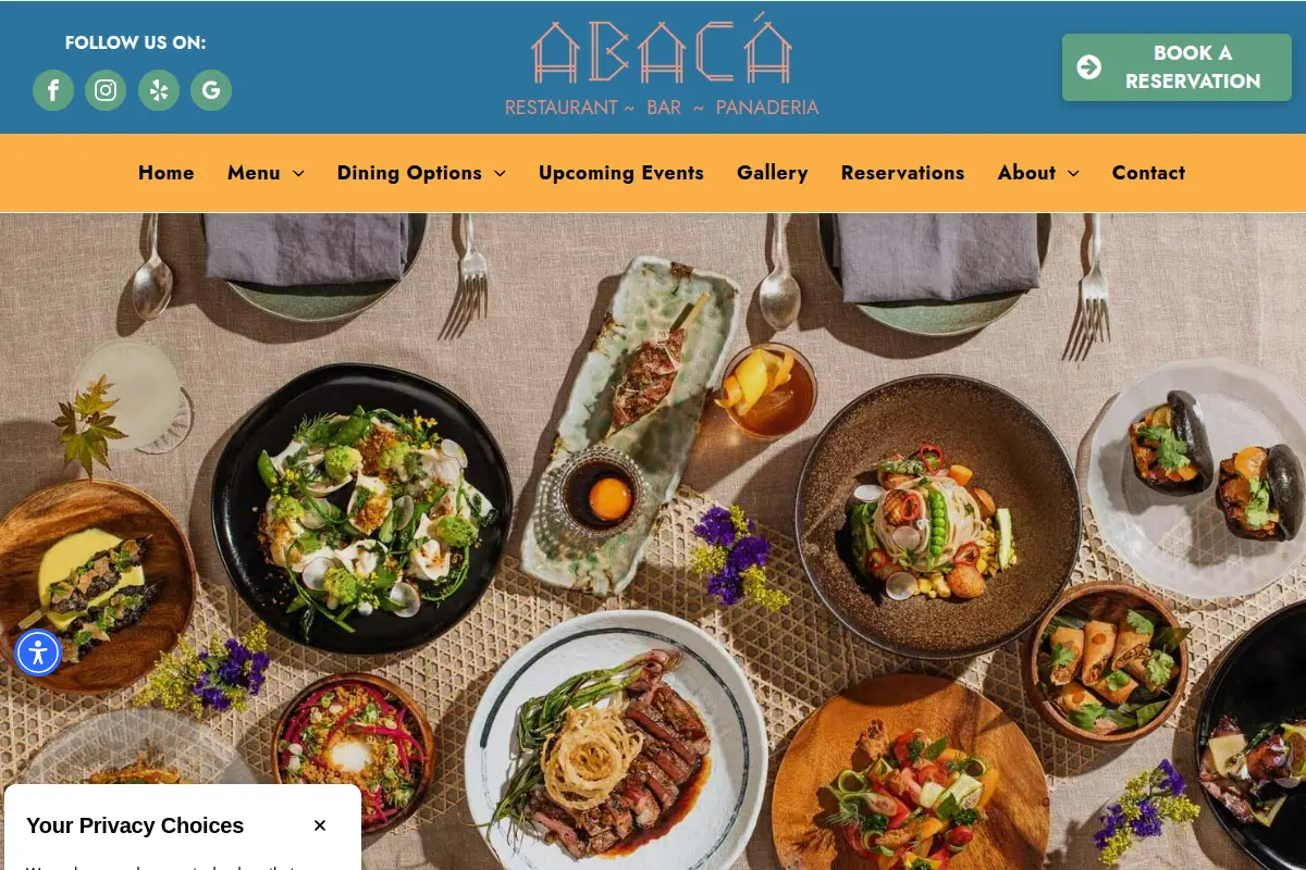 Abacá website