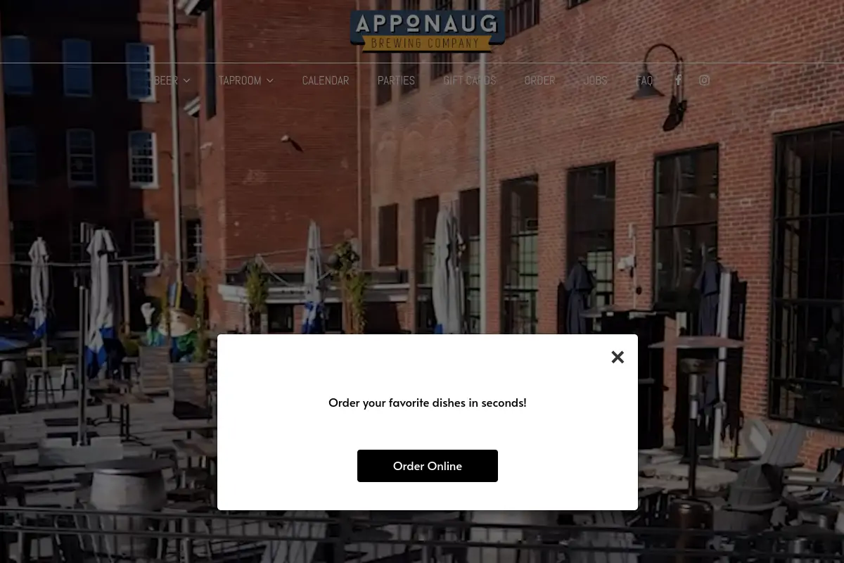 Apponaug Brewing website