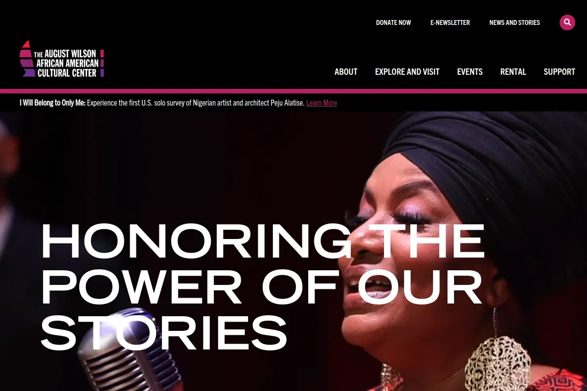 August Wilson African American Cultural Center website