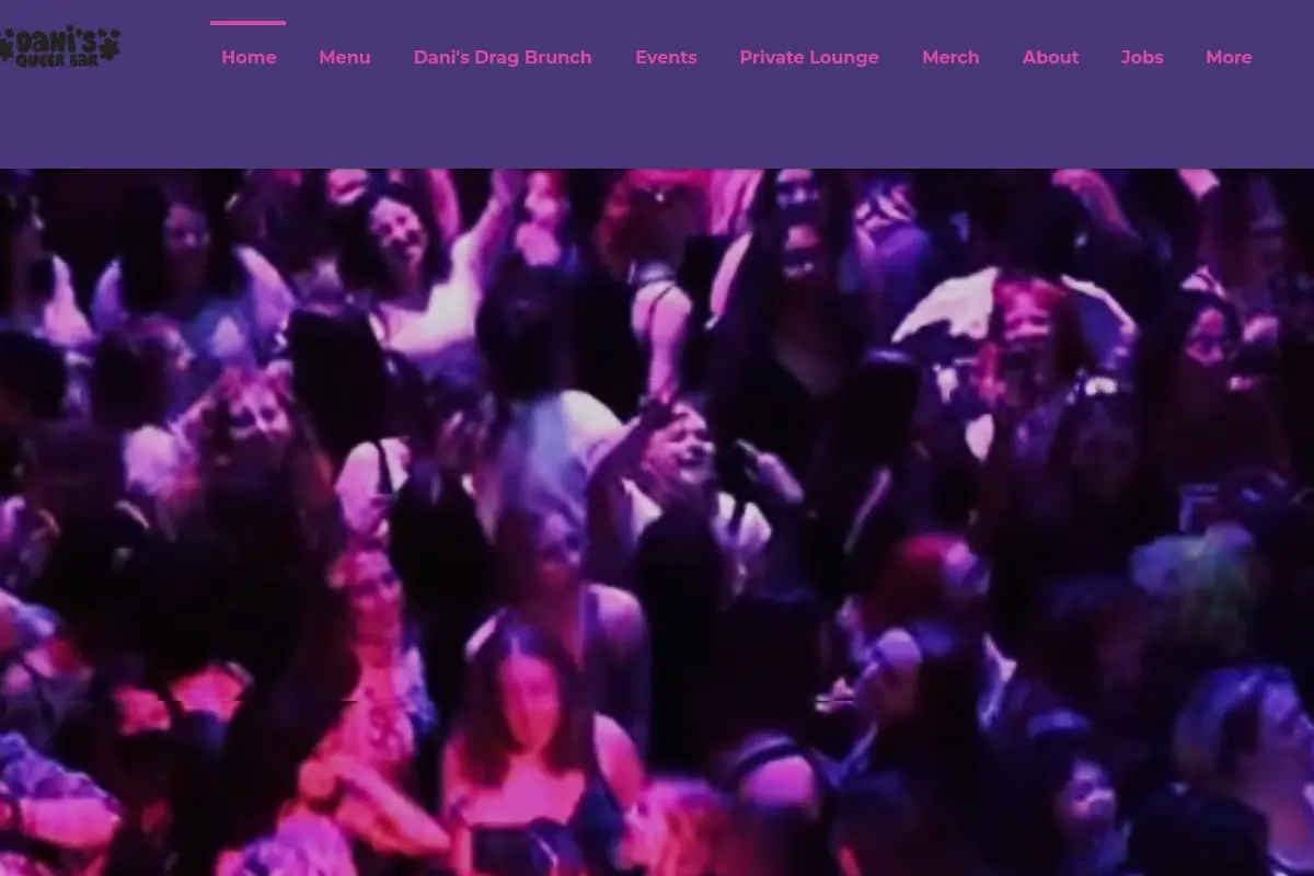 Dani’s Queer Bar website