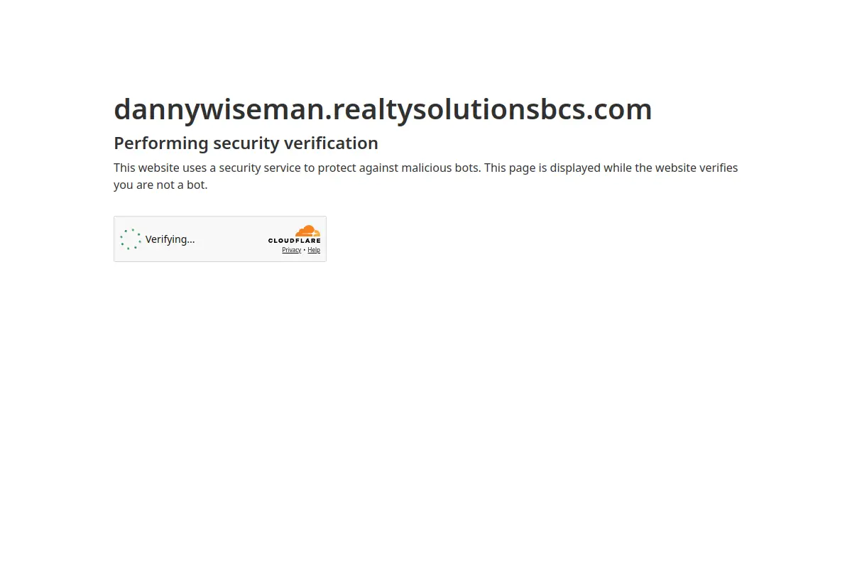 Danny Wiseman website