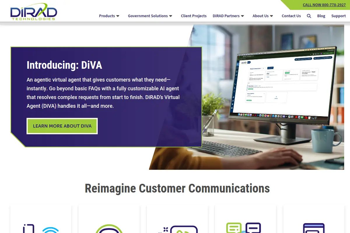 Dirad Technologies, INC. website