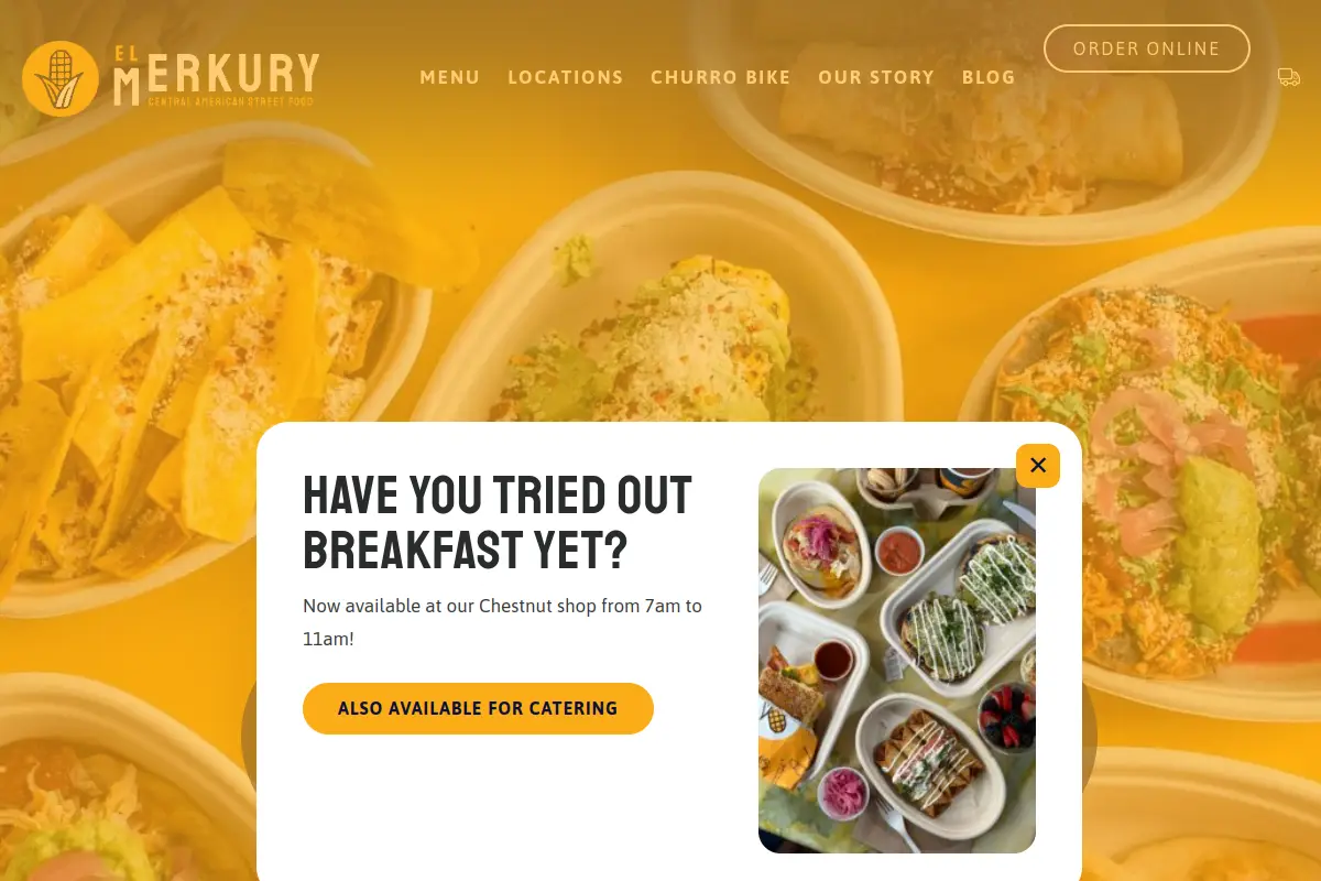 El Merkury website