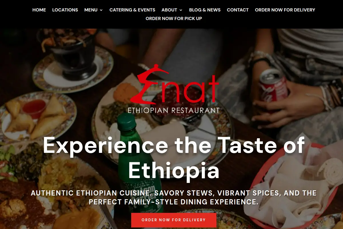 Enat Ethiopian website