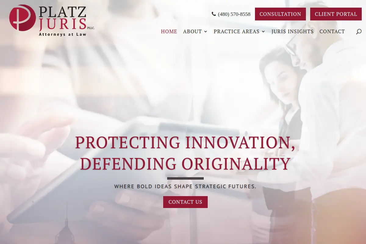 PLATZ JURIS PLLC website