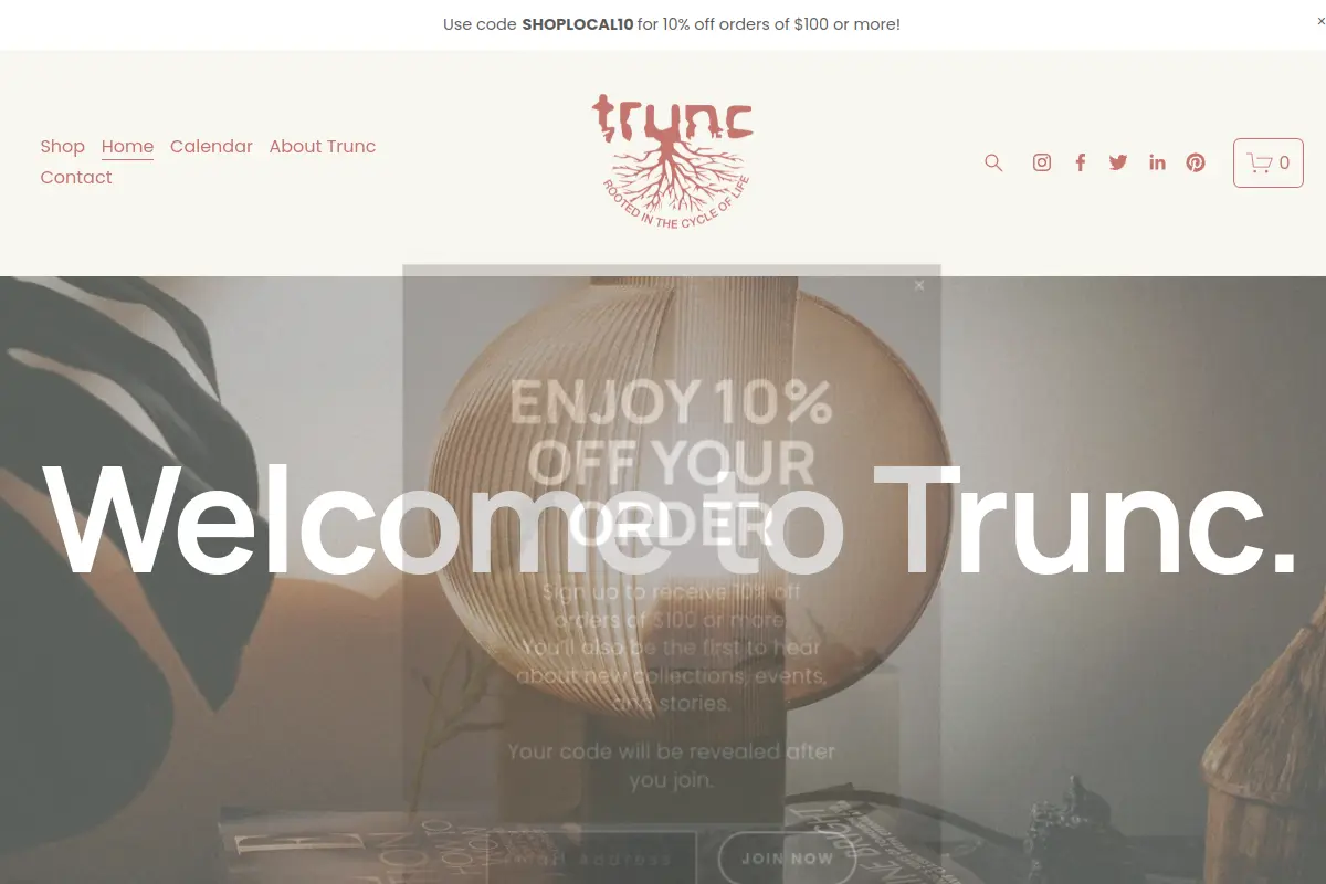 TRUNC website