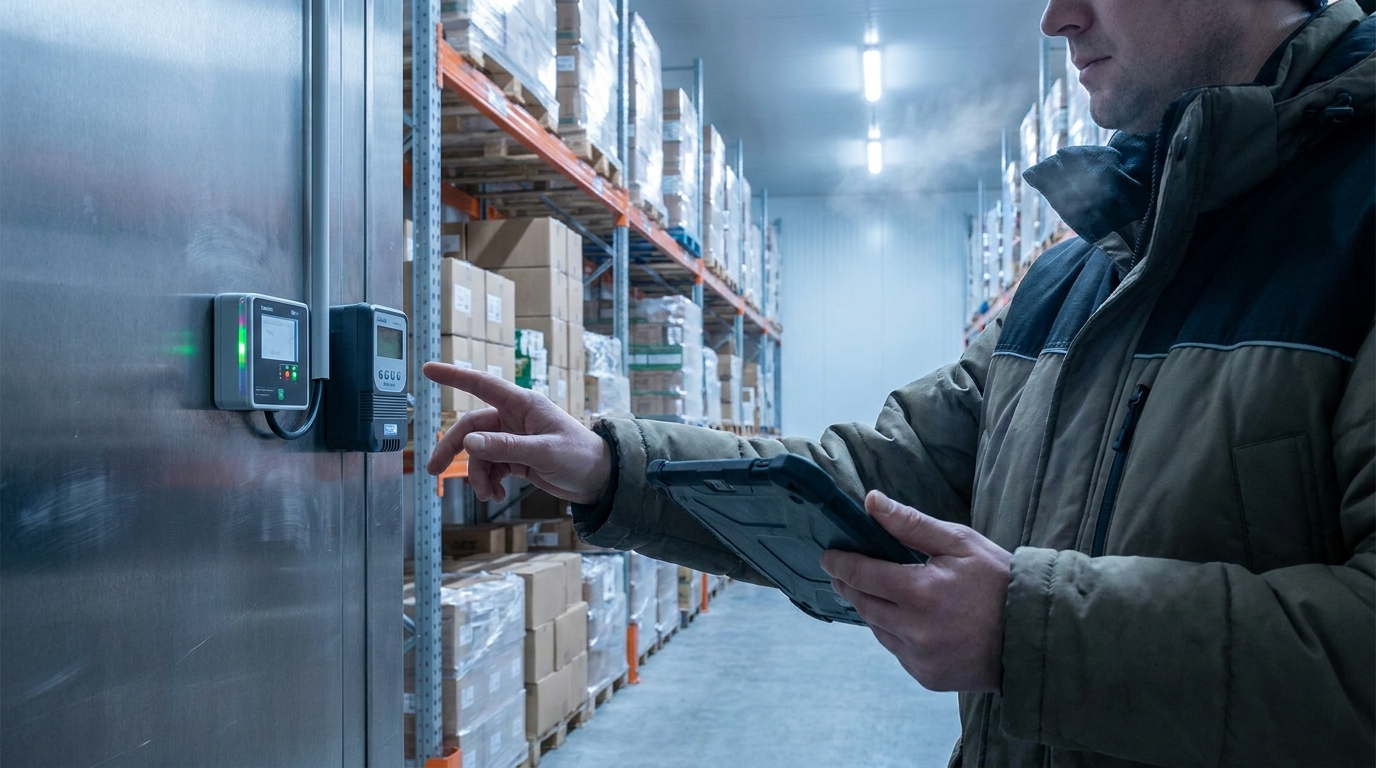 Temperature Monitoring in Cold Storage