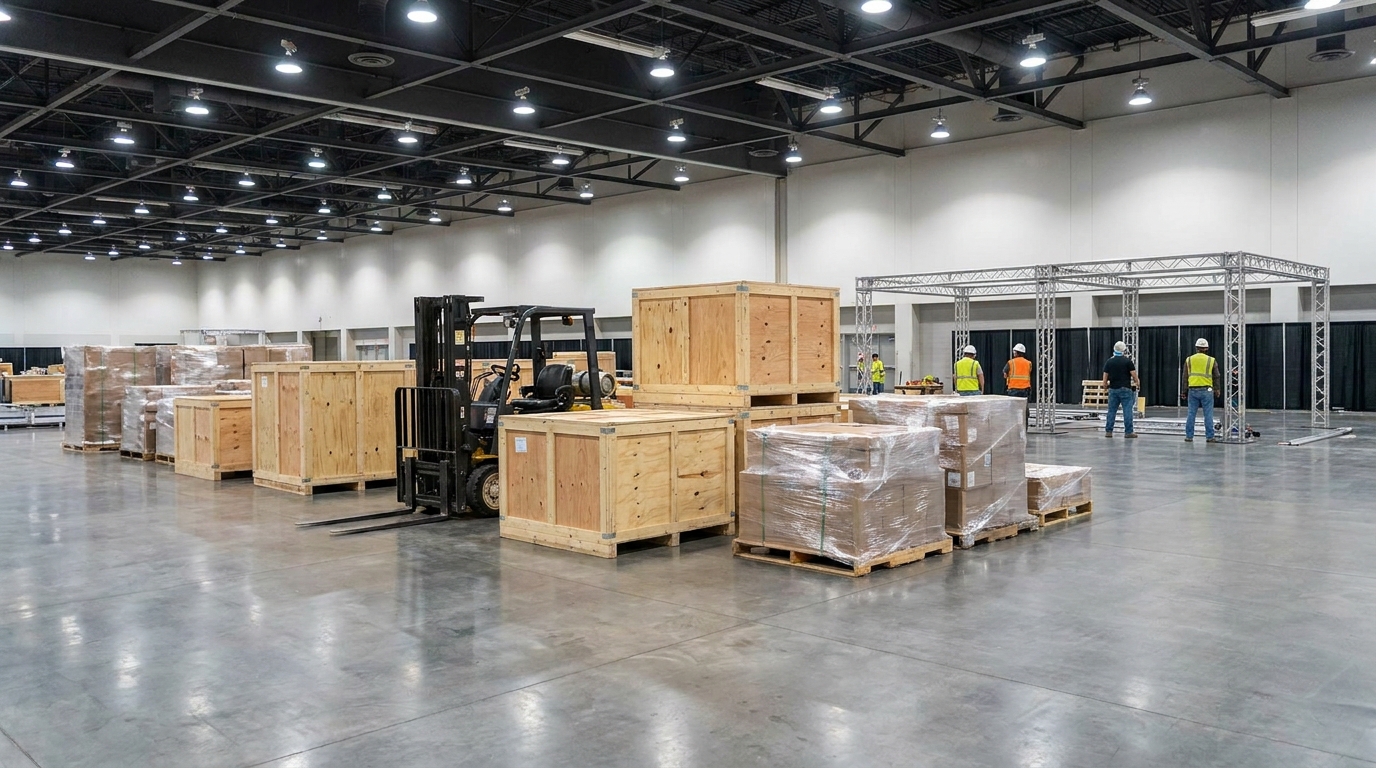 Trade Show Shipping and Material Handling